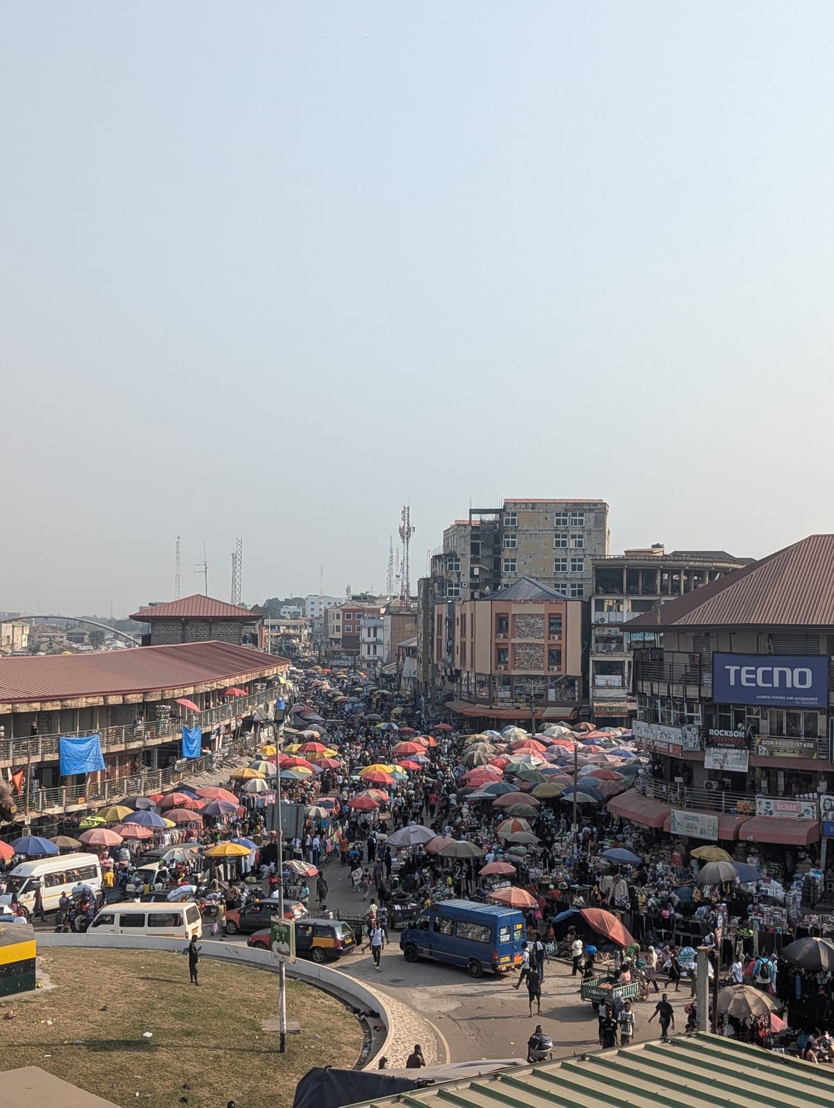 Postkarte aus Kumasi