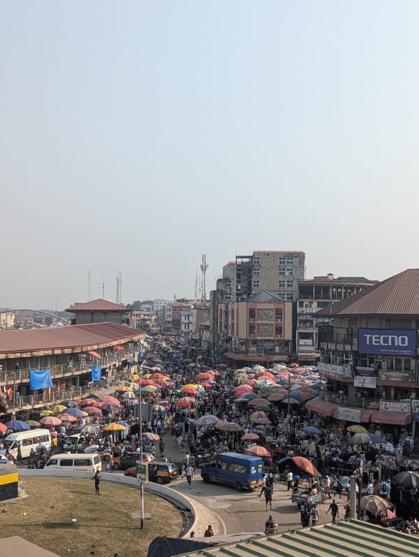 Postkarte aus Kumasi
